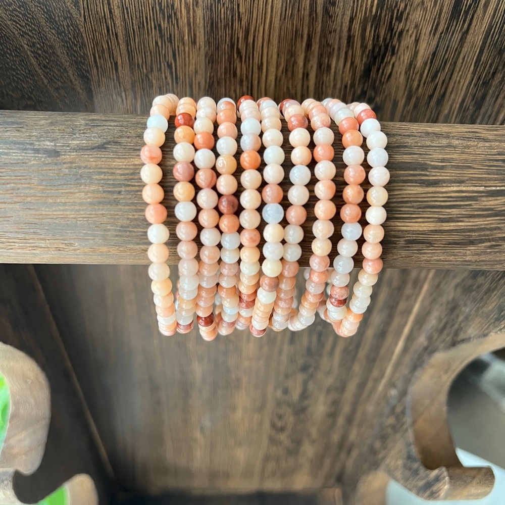 Orange Aventurine bracelet (one)